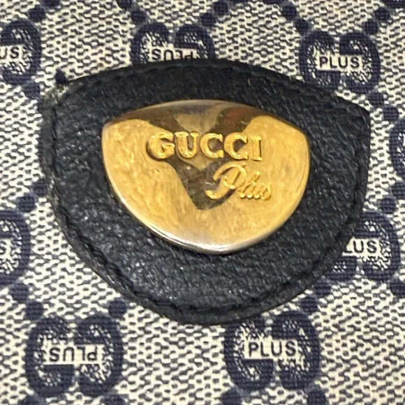 Gucci GG Plus Gray Monogram Tote Bag - Picture 10 of 16